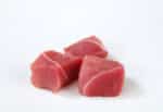Frozen organic pork cubes