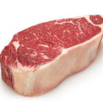 frozen Angus NY strip steak